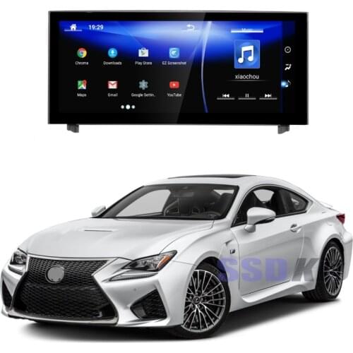 Car Android Internet Multimedia Navi For Lexus RC F XC10 RCF GPS Audio Stereo CarPlay 360 Bird View Navigation System