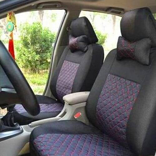 2017 Emulation silk seating seat car cases For Honda Universal Front Rear Rear Backrest Professional custom Seat Covers