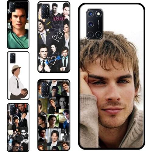 Ian Somerhalder Case For OPPO A91 A93 A83 A15 A31 A53 A9 A5 2020 F5 Find X3 Pro A52 A72 A3S A5S Cover Capa