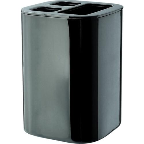 Hafele Black Tooth Brush Holder Nik. Cap. Black