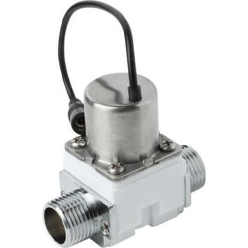 Electric Bi-stable 6v dc water valve G1/2 inch intelligent pulse sensor faucet solenoid valve for fluid flow