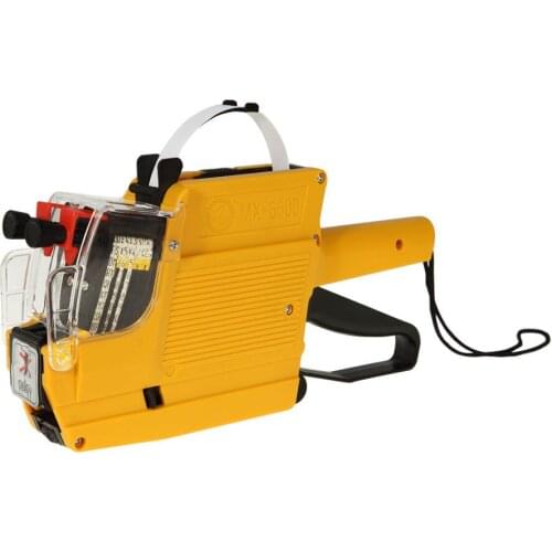 [ Fly Eagle ] New Evironmental Protection MX-6600 10 Digits 2 Lines Price Tag Gun Labeler Yellow