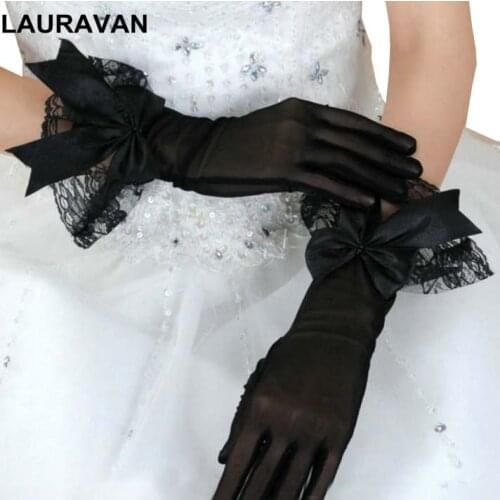 LAURAVAN Wedding Lace Gloves China