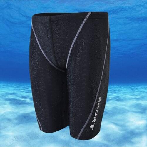 Men Swimwear Quick Dry Swimming Trunks Breathable Swimsuit Print Boxer Briefs Bathing Suit Surf Board Wear Summer Pro