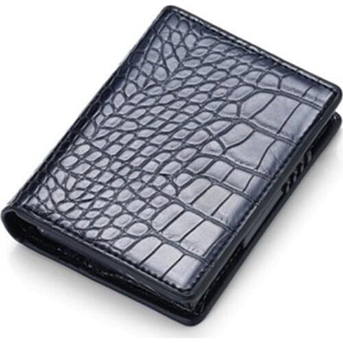 Male Vintage Black Short Purse Rfid Card Holder Men Wallets Money Bag 2019 Small Leather Slim Wallets Mini Wallets Thin