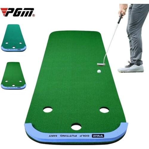 PGM Golf Putter Putting Trainer Indoor Golf Equipment Training Aids Home Office Green Fairway Practice Mat High Quality D9012