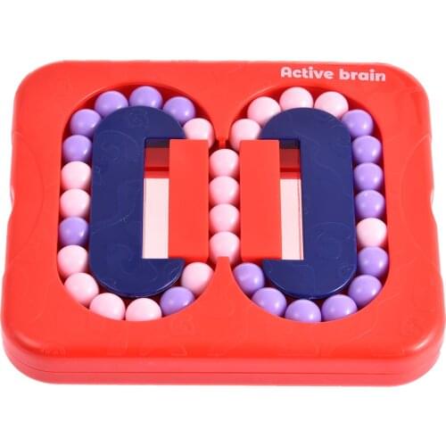 Flat Bead Maze Toy Rotating Funny Early Educational Toy Little Magic Bean Toy Decompression Toy For Adults Or Children