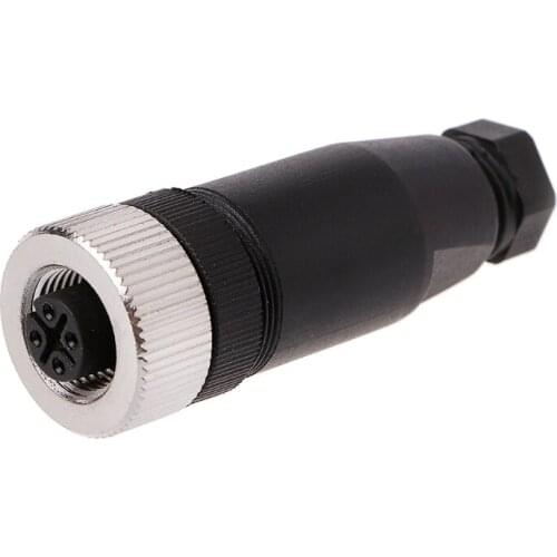 PG7 Sensor Connector IP67 4/5/8 Pin Male/Female Straight/Right Angle M12 Plug 16FA