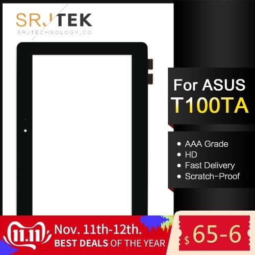 Touch For ASUS Transformer Book T100 T100TA Screen Digitizer Glass Sensor Tablet for T100TA FP-TPAY10104A-02X-H JA-DA5490NB