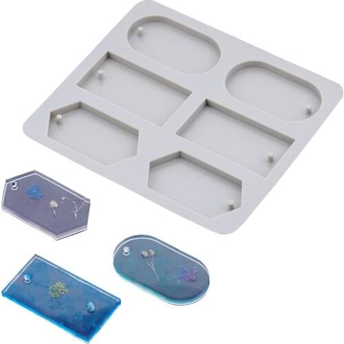 Cute DIY Silicone Clay Aromatherapy Tablets Molds Hanging Ornaments Wax Molds Flower Soap Mold Craft Accessories Soap Mold 2021