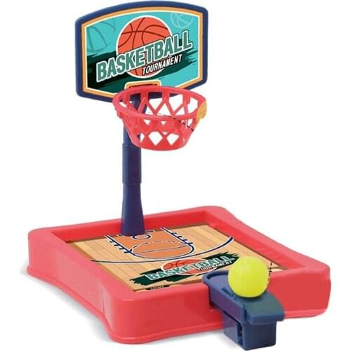 Mini Foldable Tabletop Basketball Game Toy Finger Ejection Basketball Machine Outdoor Novelty Toy