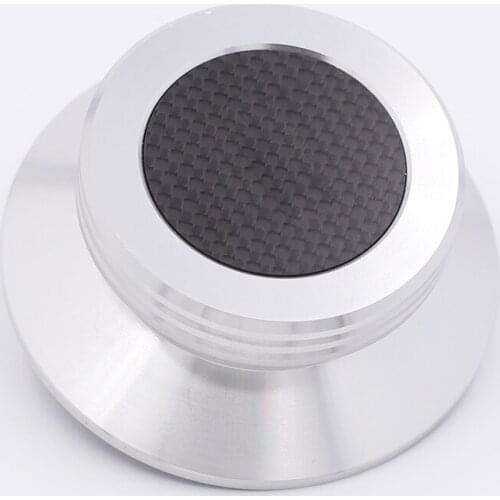 Carbon Fiber Aluminium Alloy Material LP Vinyl Turntables Metal Disc Stabilizer Record Weight