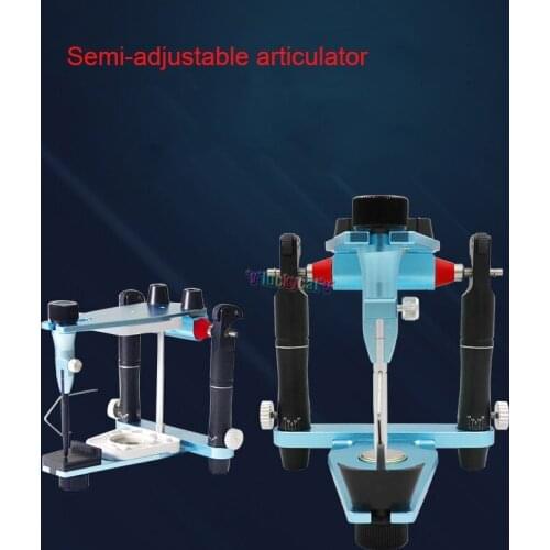 1set Dental Functional Zinc Alloy Accurate Scale Plaster Model fiting Face Bow for Stone Model Work