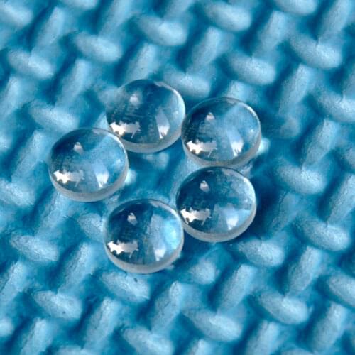 10pcs Dia 8mm Flat-Convex Beam Collimation Focusing Lens for 532nm Green Laser