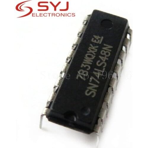 10pcs/lot 74LS48 SN74LS48N HD74LS48P DIP-16 In Stock
