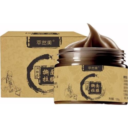 120ml Herbal Beauty Peel-off Mask Unisex Face-pack Remove Blackheads Acne Shrinks Pores Mask Deep Cleansing Skin Care