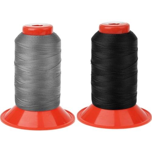 2Pcs Strong Heavy Duty Upholstery Thread Bonded Nylon Sewing Spool for Camping Tent Tarp Awning Backpack - 500 Meter