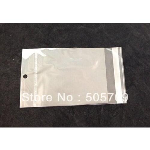400Pcs Clear Plastic Self Adhesive Seal Opp Bags 14.8x8.5cm #22597
