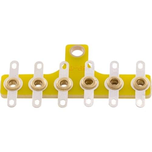 5PCS DIY Projects Audio Tag Strip Tag Board Turret Board Terminal Lug Board for Audio Vintage Tube Amplifier