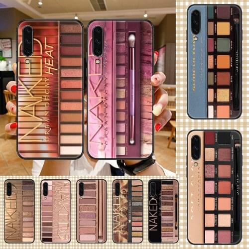 Naked Palette Eye shadow box Phone case For Samsung Galaxy A 3 5 7 8 10 20 21 30 40 50 51 70 71 E S 2016 2018 4G black tpu cover