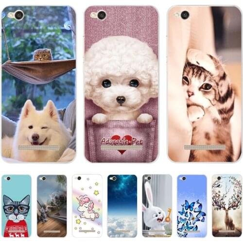 Case For Xiaomi Redmi 5A Case Xiaomi Redmi 6A Cover Soft Cute TPU Silicone Phone Cases On Fundas Xiomi Redmi 4A Redmi5A 6A Coque