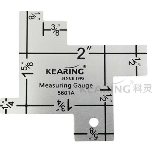 Measuring gauge ruler Patching gauge special rule for aviation aluminum inch splicing