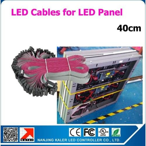 40cm length 16p data cables for indoor outdoor single color full color led modules