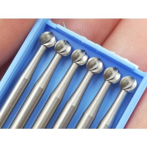Ball Shape Round Steel Bur for Jewelry Tool 2.35mm Shank