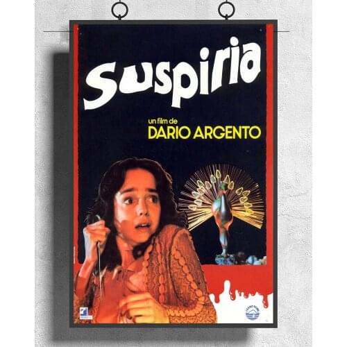 L117 SUSPIRIA Movie 1977 Dario Argento 02 Silk Fabric Poster Art Decor Indoor Painting Gift
