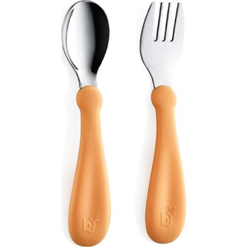 Toddler Utensils,Toddler Spoons and Forks for Kids,Stainless Steel Baby Fork and Spoon Safe Kids Children