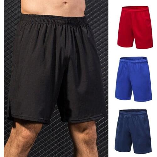 Mens Pocket Sports Running Shorts, Mens Fitness Gym Sports Basketball Quick-Drying Sports Shorts
