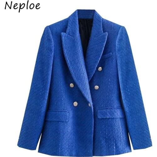 Женские двубортные пиджаки Neploe China At AliExpress