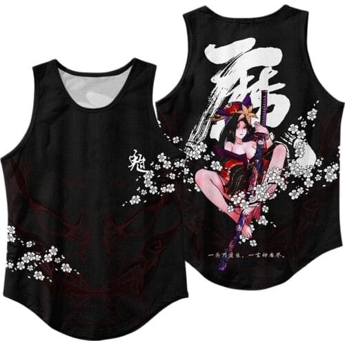 New Fashion Men Muscle Sleeveless Tank Top Bodybuilding Fitness Black Print Vest Tank Tops Oversize S-6XL