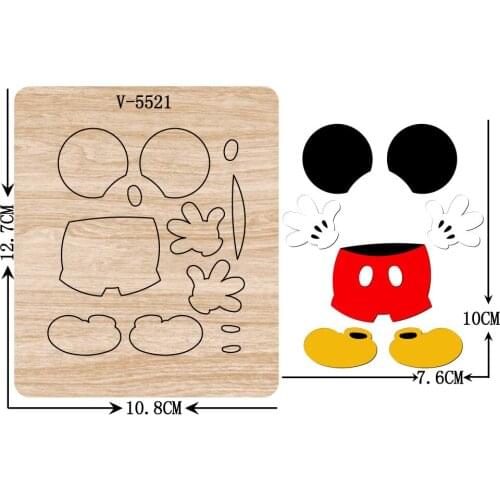 New wooden dies cutting dies for scrapbooking Multiple sizes V-5521
