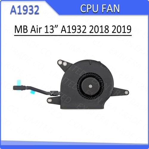 New Laptop CUP FAN A1932 for Macbook Air Retina 13" A1932 CPU Cooling Cooler Fan EMC 3184 2018 2019 Year