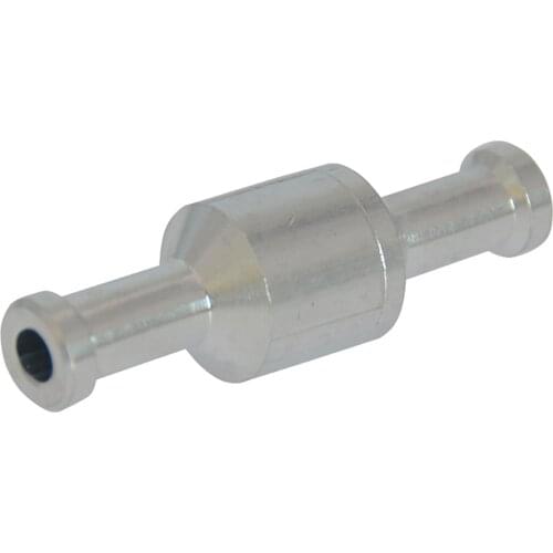 8mm Fuel Petrol Oil One Way Aluminium Check Valve for Fuel Gas Liquid Air