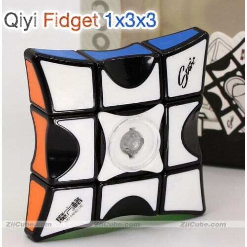 QiYi Magic cubes 133 MoFangGe Spinner cube Speed Magic puzzle 1x3x3 Professional Educational Game Twisty Toys