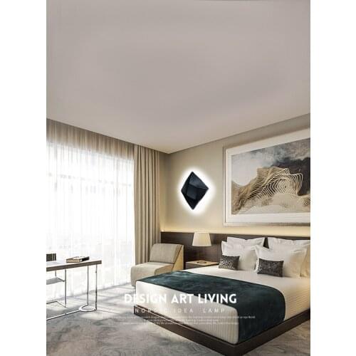 Nordic modern LED bedroom living room ceiling lamp hotel restaurant wall lamp balcony bathroom modeling lamp