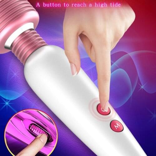 Hot Women AV Vibrator 12 Speed Adjustable Quiet Vibration Massager USB Charging Sex Toy Dropshipping