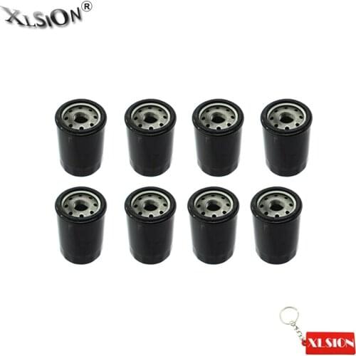XLSION Aftermarket 8Pcs Oil Filters For ATV Polaris 2540086 2540122 SPORTSMAN RANGER RZR Razor EPS EPI XP ACE