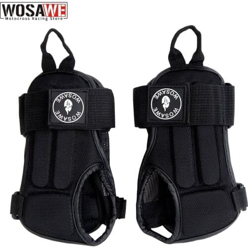 WOSAWE Motorcycle Wrist Guards Protective Gear Wrist Protection Support Protective Accessories Gears Motocross Wrist Brace BC330