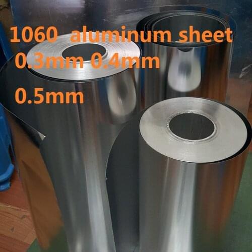 0.3mm 0.4mm 0.5mm thick 1060 thin aluminium foil aluminum sheet aluminum rolling tape Aluminium strip al strip aluminium plate