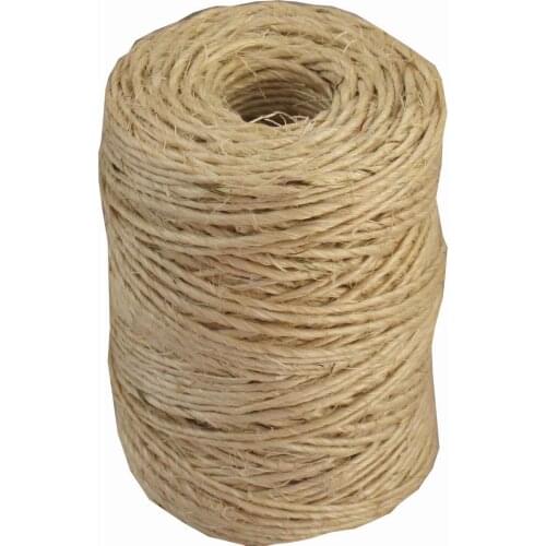 1 Piece 80M Spool 100% natural sisal twine ,sisal rope, sisal thread used in all kind packing,in home garden