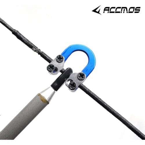 1pc Archery Compound Bow D Loop Release D Ring Buckle Rope Arrow U Nock Compound Bow Metal Bowstring Hunting Aid Accessories