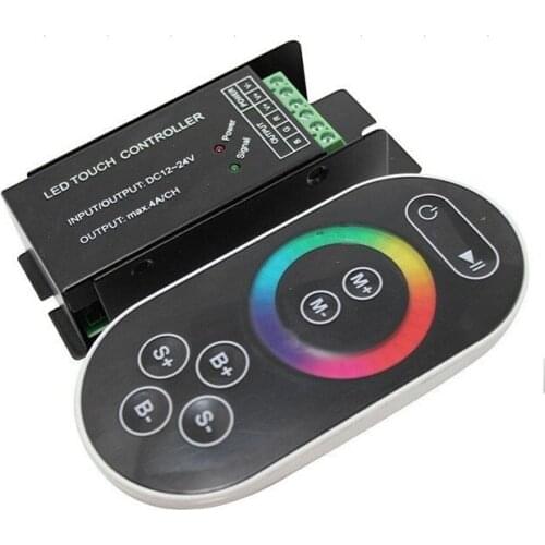 8 key RF RGB led touch controller,DC12-24V input 3