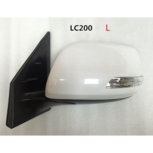 Car Side Rear View Mirror with Led Turn Signal and Electric Foldable+ Heated for Toyota Land Cruiser Wing Mirror