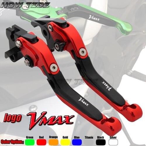 CNC Motorcycle Brakes Clutch Levers For YAMAHA VMAX V-MAX 2009 2010 2011 2012 2013 2014 2015 2016 Free shipping