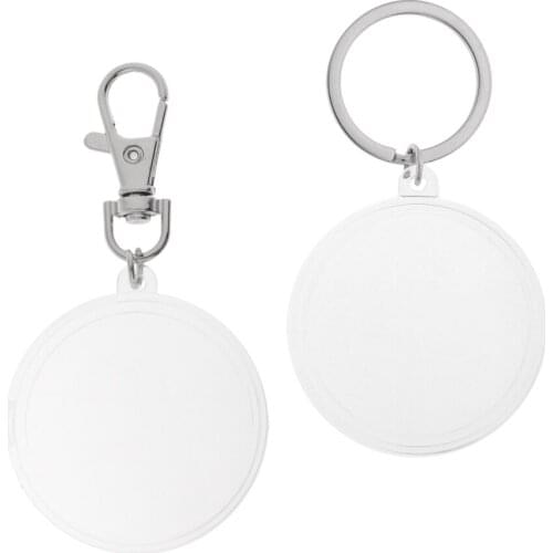 Coin Holder Key Ring Keychain 40mm Souvenir Commemorative Coin Collectable