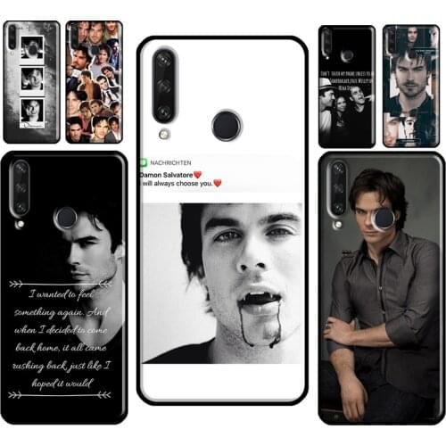 Damon Salvatore Vampire Diaries For Huawei Nova 5T 3i 2i Y9S Y7A Y6P Y5P 2020 Y3 II Y5 Y7 Y6 Prime 2018 2017 Y9 2019 Case