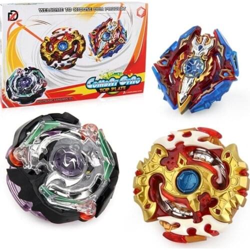 Bayblade Spinning Top XD168-5 Metal Fight Metal 4D Fusion With Launcher Handle Spinning Top Toys Gifts For Kids YH1239-1